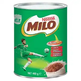 Woolworths Nestle milo 460g offer