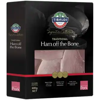 Tibaldi ham off the bone 500g