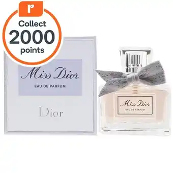 Woolworths Christian dior miss dior eau de parfum spray 30ml/1oz offer