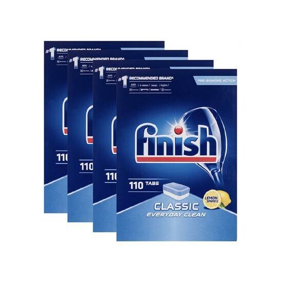 Finish lemon classic pack tablets for dishwashing dishwasher 440 tabs