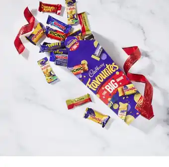 Coles Cadbury favourites big share 820g offer