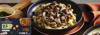 Coles Coles made easy beef stroganoff with creamy sauce 500g offer