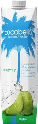 Coles Cocobella coconut water 1 litre offer