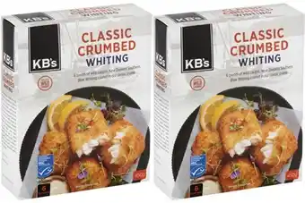 Coles Kb's hoki fillets 300g or whiting fillets 450g offer