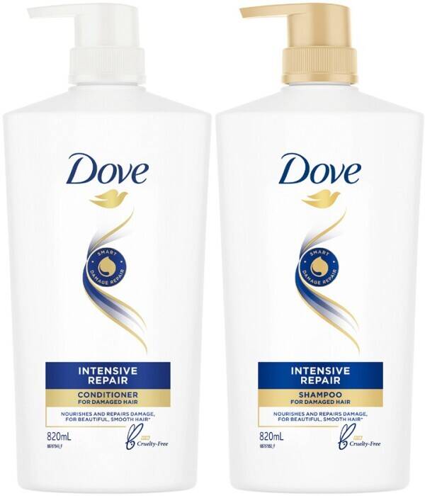 Dove shampoo or conditioner 820ml offer at Coles