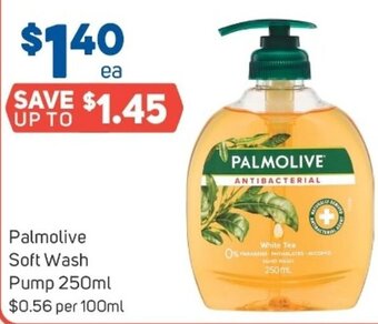 Foodland Palmolive soft wash pump 250ml offer