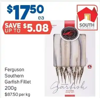 Foodland Ferguson southern garfish fillet 200g offer