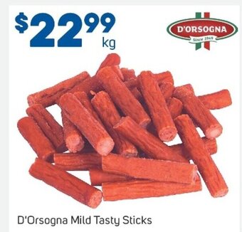 Foodland D'orsogna mild tasty sticks offer