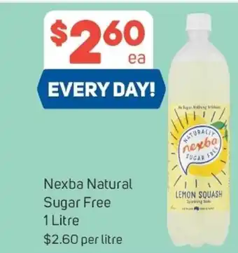 Nexba natural sugar free 1 liter