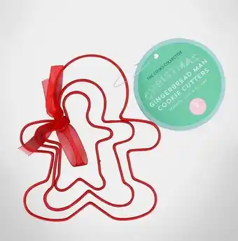 Myer The cooks collective christmas gingerbread man cutters set of 3 offer