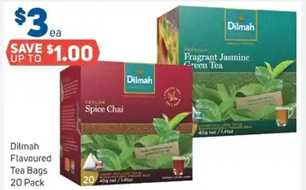 Foodland Dilmah flavoured tea bags 20 packs offer