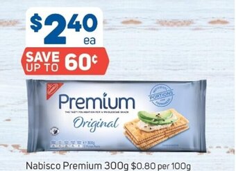 Foodland Nabisco premium 300g offer