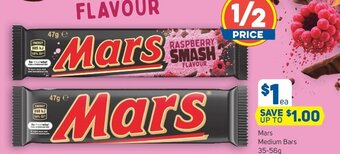 Foodland Mars medium bars 35-56g offer