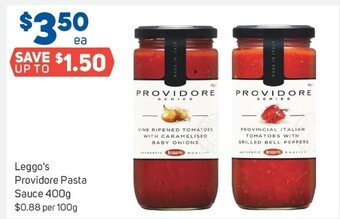 Foodland Leggo's providore pasta sauce 400g offer