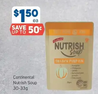 Foodland Continental nutrish soup 30-33g offer
