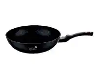 Harris Scarfe Taste the Difference Black Rose Wok 28cm offer