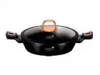 Harris Scarfe Taste the Difference Black Rose Shallow Pot 28cm offer