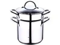 Harris Scarfe Bergner Gourmet Stainless Steel Induction Spaghetti Pot 20L offer