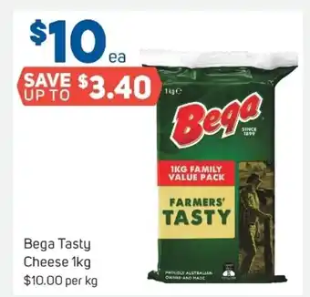 Foodland Bega tasty cheesy 1kg offer