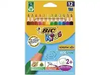 Officeworks BIC Kids Triangle Colouring Pencils 12 Pack offer