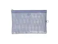 Officeworks Lihit Lab Mesh Document Wallet B4 Blue offer
