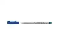 Officeworks Faber-Castell Multimark Non-Permanent Marker Blue offer