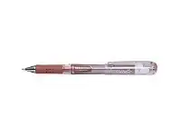 Officeworks Pentel Hybrid DX K230M Gel Grip Pen 1mm Metallic Bronze offer