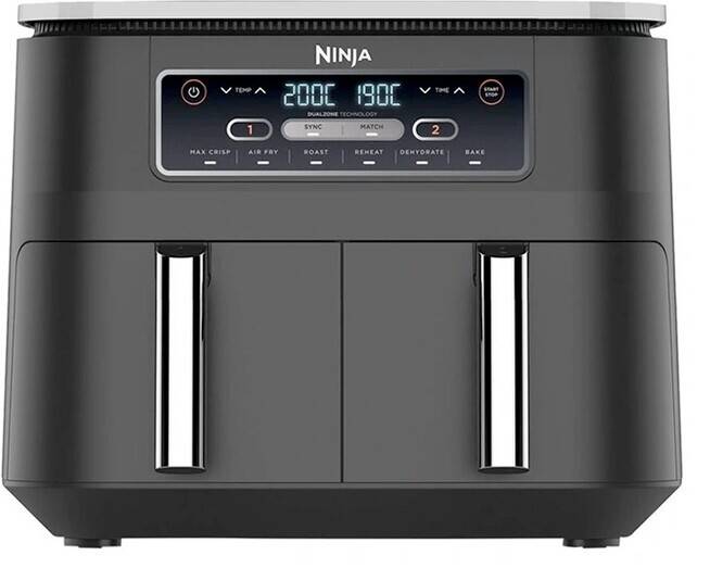 Ninja dual zone airfryer in black offer at Myer