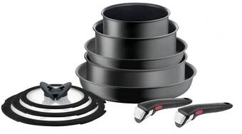 Myer Tefal 10pc ingenio utimate induction non-stick cookware set offer
