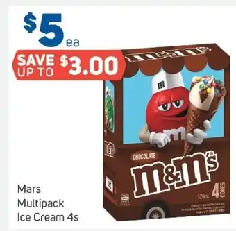 Foodland Mars multipack ice cream 4s offer