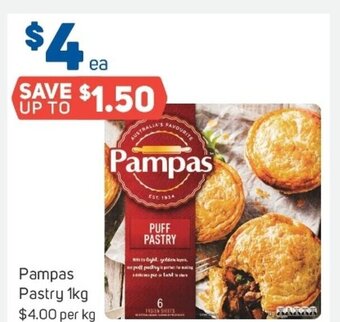 Foodland Pampas pastry 1kg offer