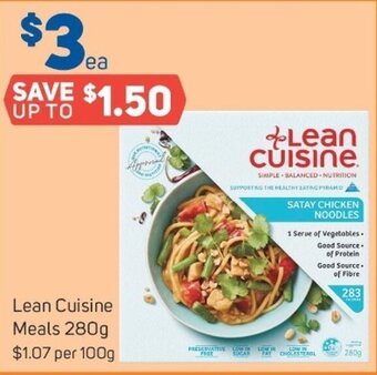 Foodland Lean cuisine meals 280g offer