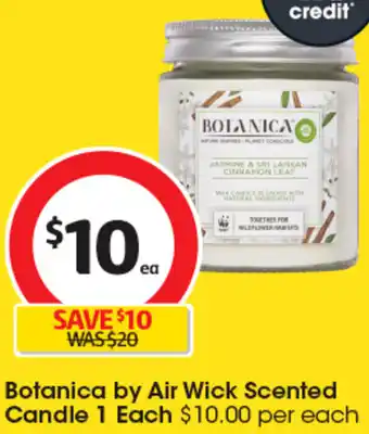 Coles Botanica by Air Wick Scented Candle 1 Each offer