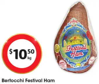 Coles Bertocchi Festival Ham offer