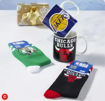 Coles NBA Ceramic Mug or Crew Socks offer