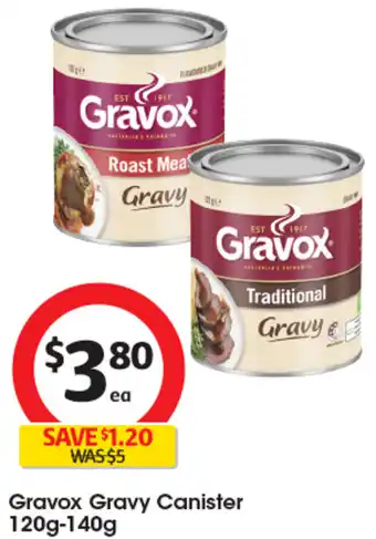 Coles Gravox Gravy Canister 120g-140g offer