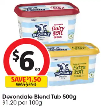 Devondale Blend Tub 500g
