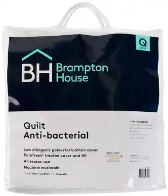 Brampton house anti-bacterial quilt