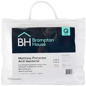 Spotlight Brampton house anti-bacterial fitted mattress protector offer