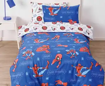 Spiderman quilt cover set