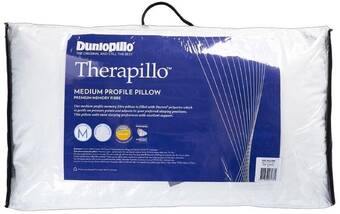 Spotlight 40% off therapillo premium memory fibre medium profile pillow offer