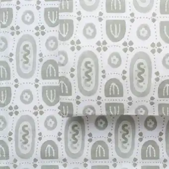 Koo printed washed cotton desert sun geo 2 pack standard pillowcase