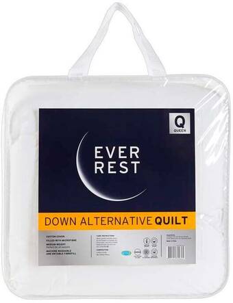 Spotlight Ever rest down alternative quilt offer