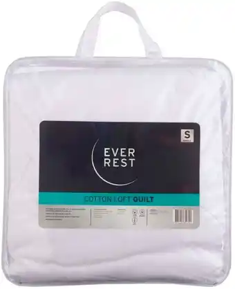 Spotlight Ever rest cotton loft quilt offer