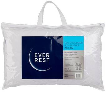 Spotlight Ever rest 50% duck feather 50% duck down standard pillow offer