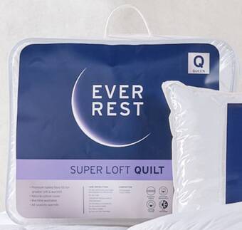 Spotlight Ever rest super loft quilt offer