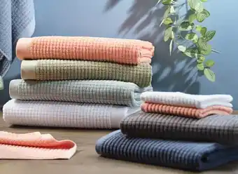 50% off dri glo balmoral textured towel range