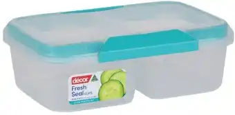 Spotlight Décor fresh seal clips split oblong container 2l offer