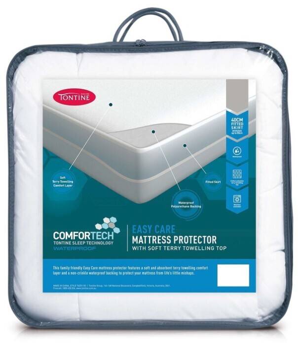 Tontine easy care mattress protector offer at Spotlight