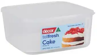 Spotlight Décor tell fresh cake storer 6l offer